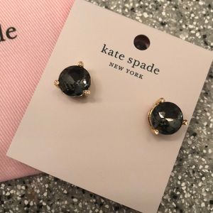 Kate Spade Black Diamond Rise and Shine earrings